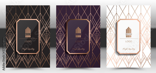 Deco Luxury Premium menu design,Product cover Package, Bag,Financial Annual report for Business brochure layout design template, Flyer Design or Leaflet advertising,  A4 size illustrator 
