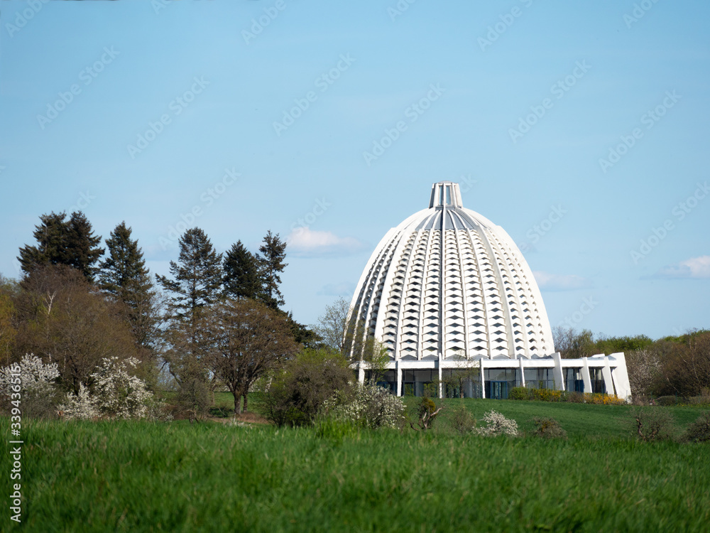 Obraz premium Bahai Temple - House of worship Hofheim am Taunus - Langenhain, Germany