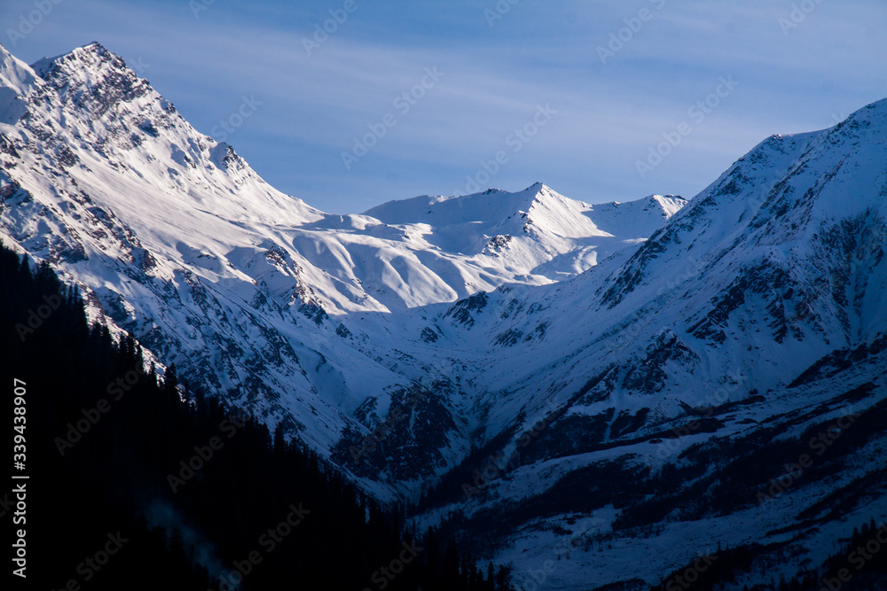 Obraz premium swiss alps mountains
