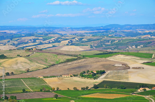 Rural landscape of Tuscany Italy