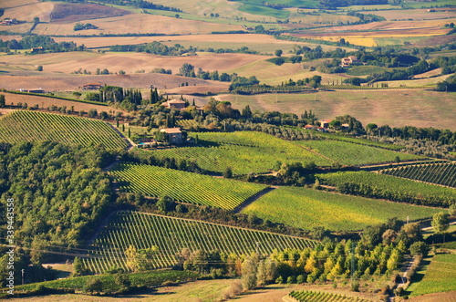 Rural landscape of Tuscany Italy