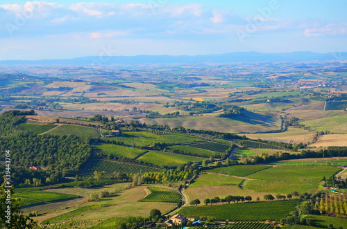 Rural landscape of Tuscany Italy