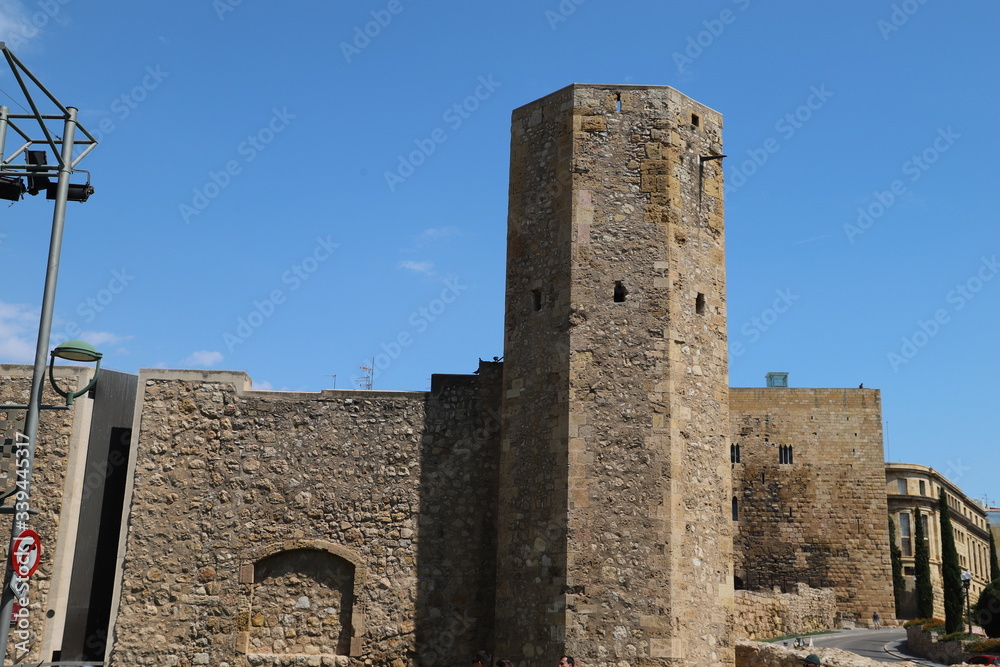 paysage  en Espagne ville de Tarragone