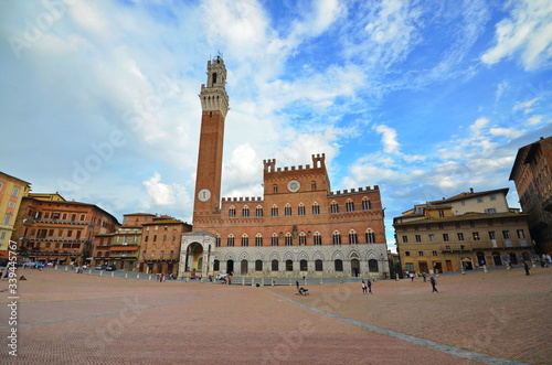 cityscape of Siena Tuscany, Italy