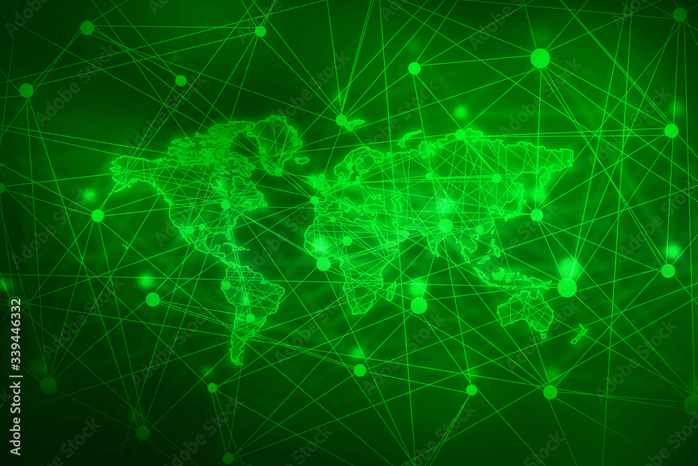2d illustration world map abstract background
2d illustration world map abstract background