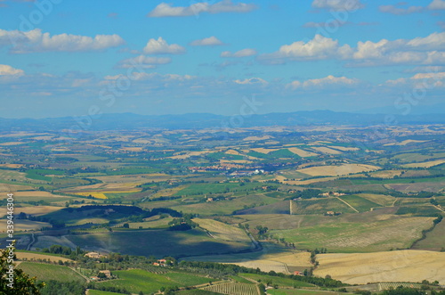 Rural landscape of Tuscany Italy