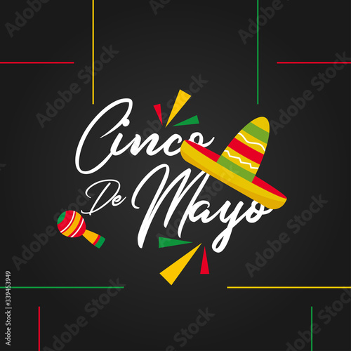 Cinco De Mayo Day Vector Design Illustration