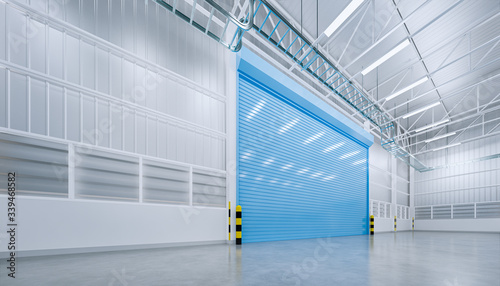 Bild auf Leinwand Roller door or roller shutter