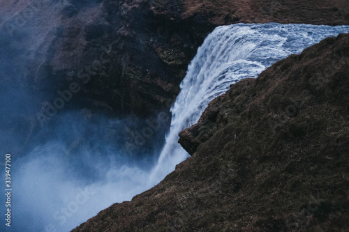 Fototapeta Naklejka Na Ścianę i Meble -  Skogafoss popular waterfall in Iceland