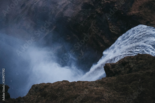Fototapeta Naklejka Na Ścianę i Meble -  Giant Skogafoss Waterfall