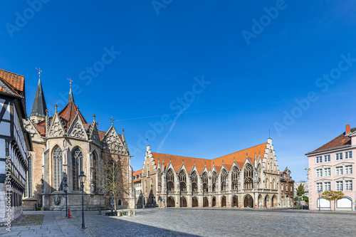 Braunschweiger Altstadtrathaus und St. Martini