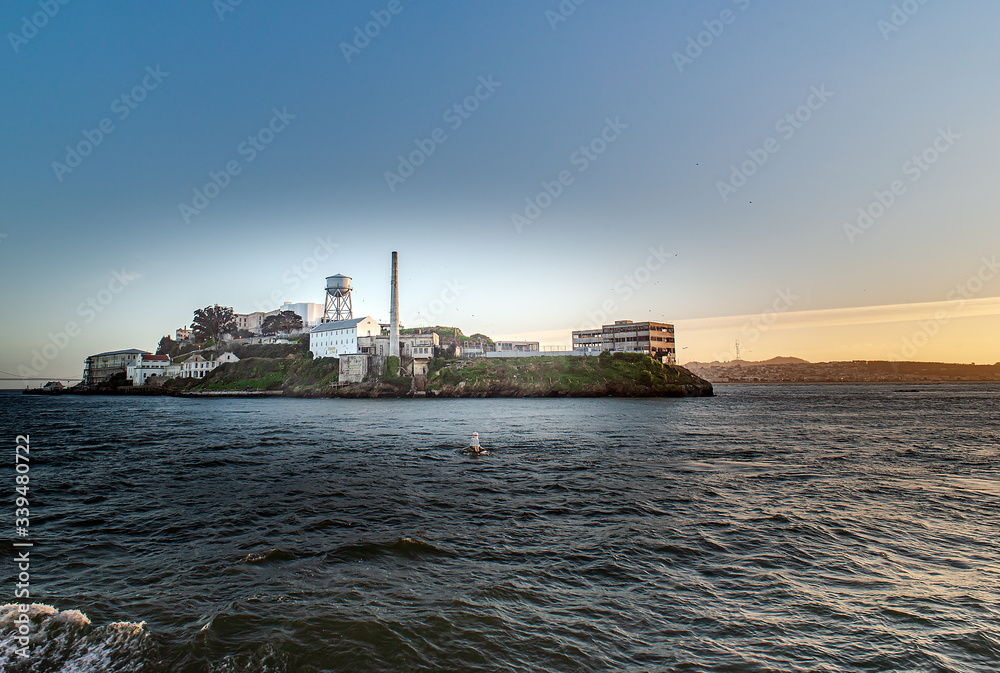 Alcatraz Island in San Francisco, USA