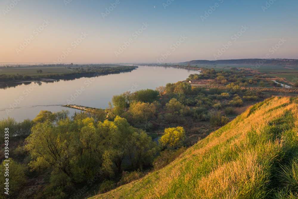 Vistula River Valley in Gniew, Pomorskie, Poland Vistula River Valley in Gniew, Pomorskie, Poland