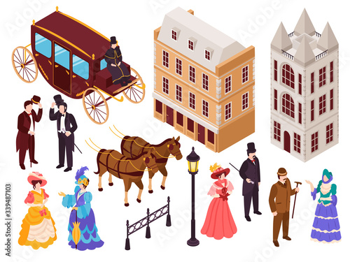Victorian Era Elements Set 