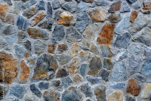 Natural stone wall texture background