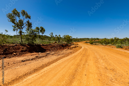 Outback, off road view shot in Australia. 