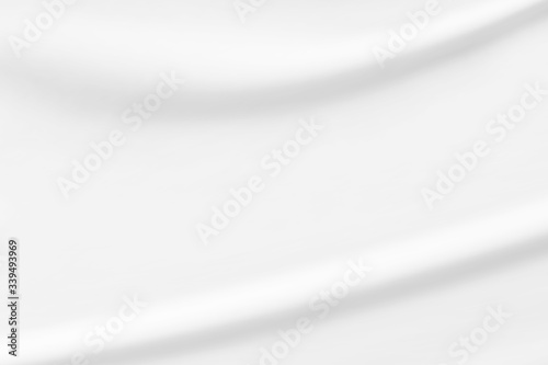 White fabric smooth texture surface background