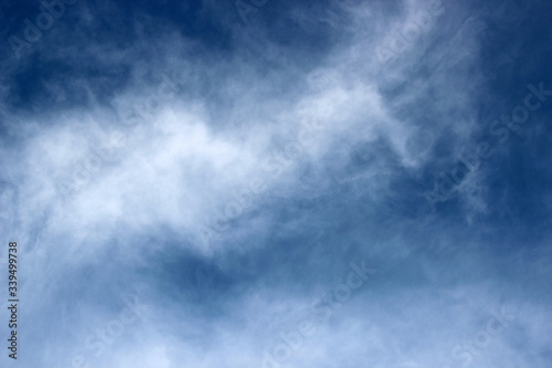 Beautiful picturesque blue sky landscape. Copy space. Hd wallpaper sky nature wallpapers for desktop backgrounds.