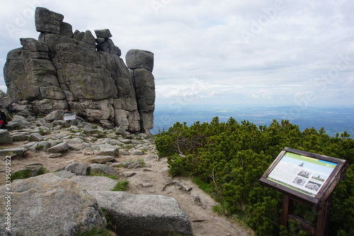 Słoneczniki, rocks in Karkonosze Mountains