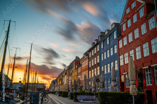 Colourful buildings Nyhavn, Copenhagen