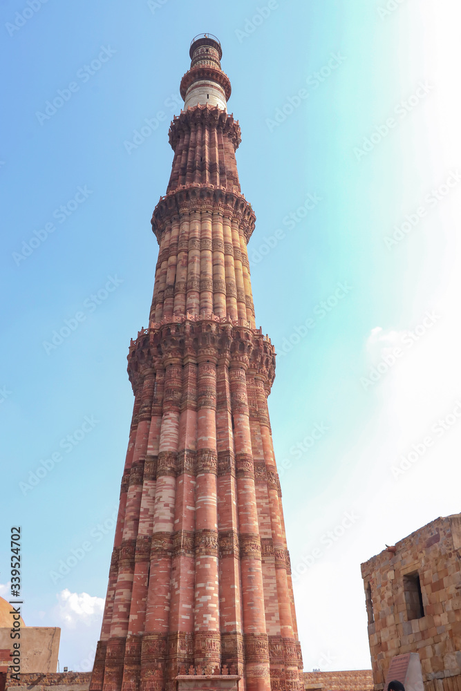 The Qutub Minar New Delhi, India