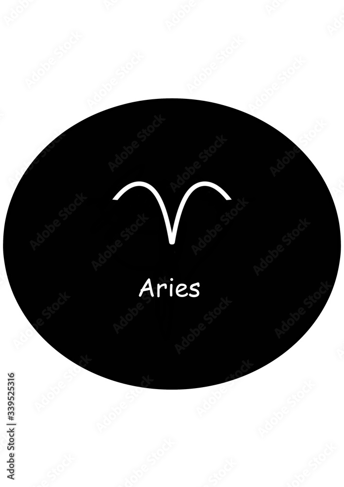Aries zodiac sign. Aries icon. Esoterics. Astrology. Aries zodiac sign. Aries icon. Esoterics. Astrology.
