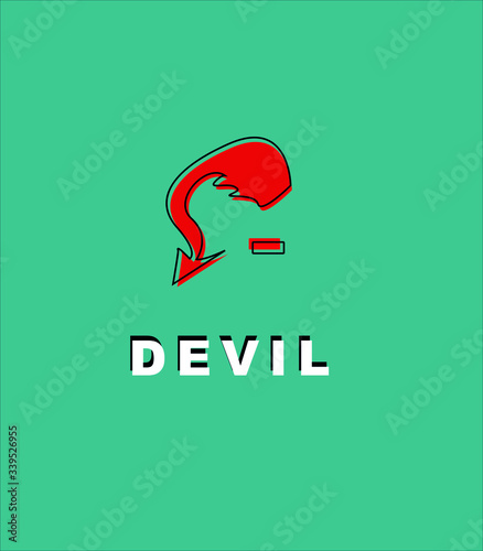 Ilustración de Cola de Diablo