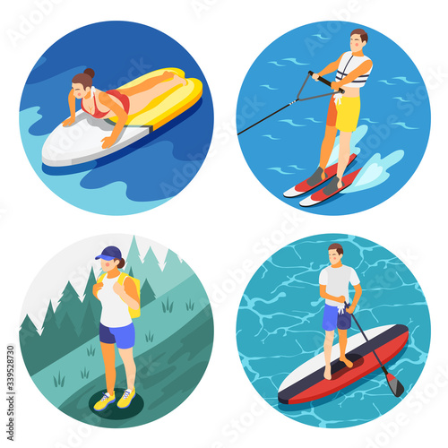 Outdoor Activities 2x2 Design Concept
