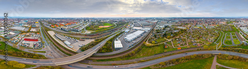 360° VR Skypano Mannheim Hafenbahnstraße