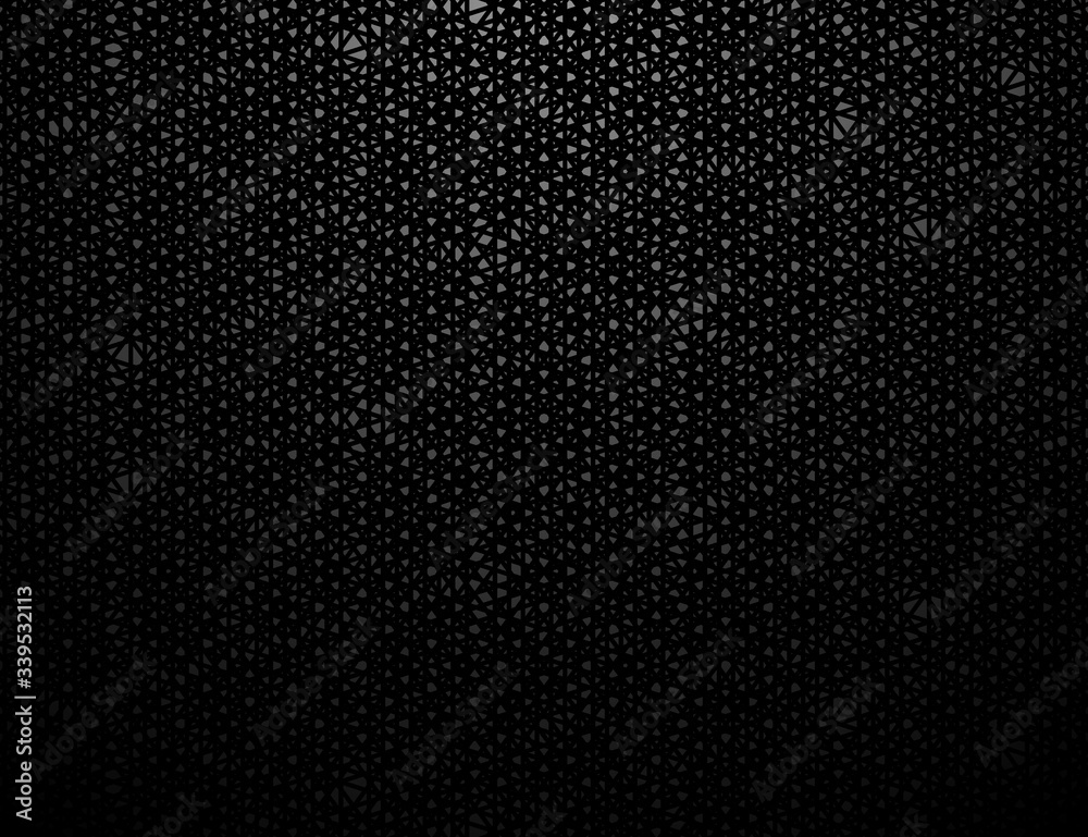Black lines textured material background. Black lines textured material background.