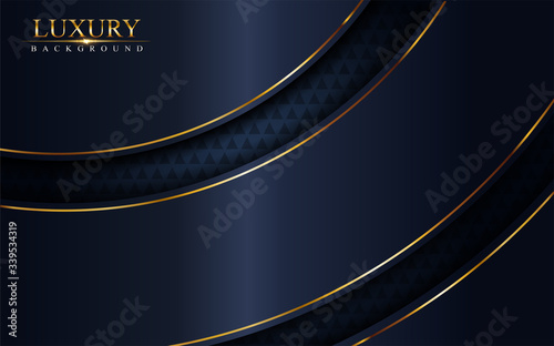 Luxurious dark navy blue background. Elegant modern background.