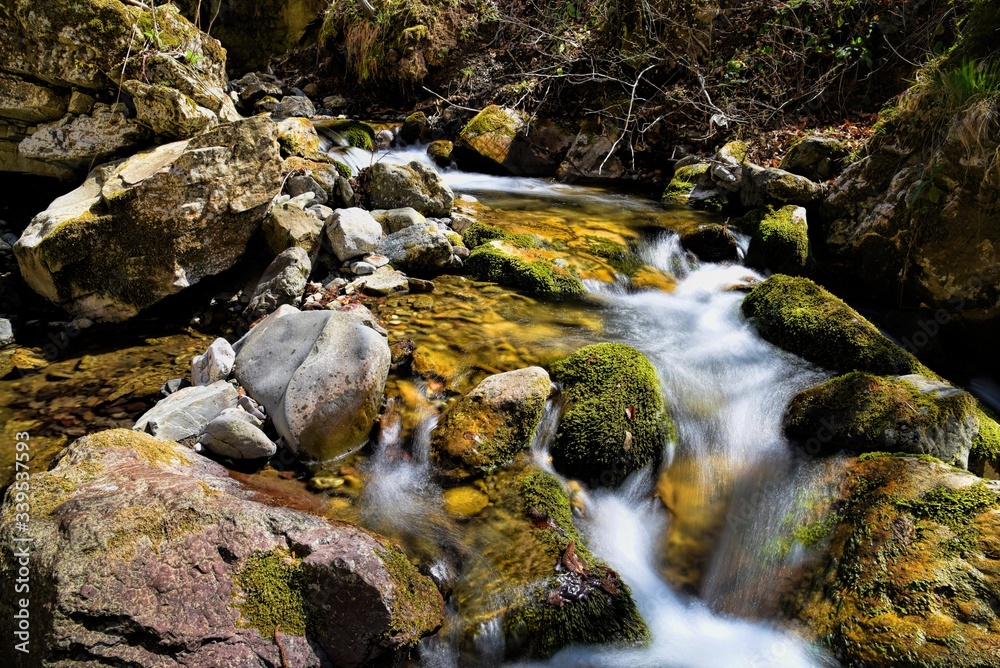 HDR outdoor landscape photography of river with rocks HDR outdoor landscape photography of river with rocks