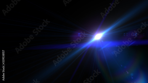 Modern lens flare red background streak rays (super high resolution) 