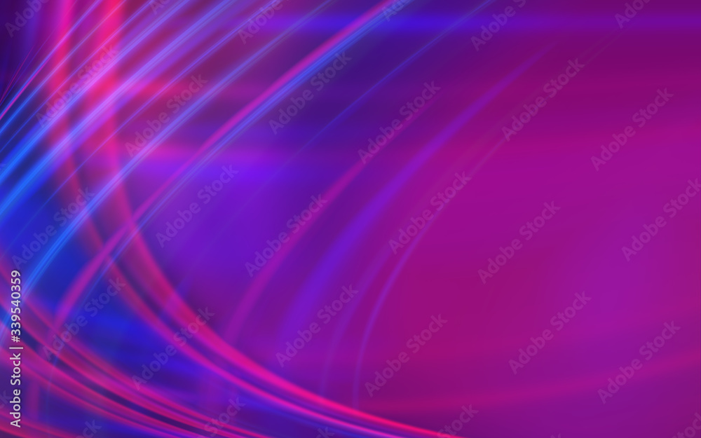 Abstract dark background with blue and pink neon glow. Neon light lines, waves. Abstract dark background with blue and pink neon glow. Neon light lines, waves.