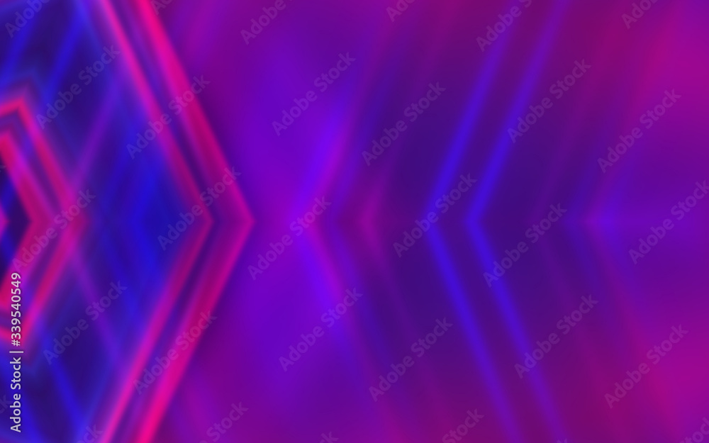 Abstract dark background with blue and pink neon glow. Neon light lines, waves. Abstract dark background with blue and pink neon glow. Neon light lines, waves.