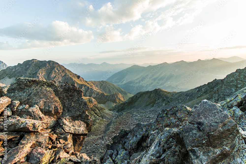 Obraz premium Hight in the mountains