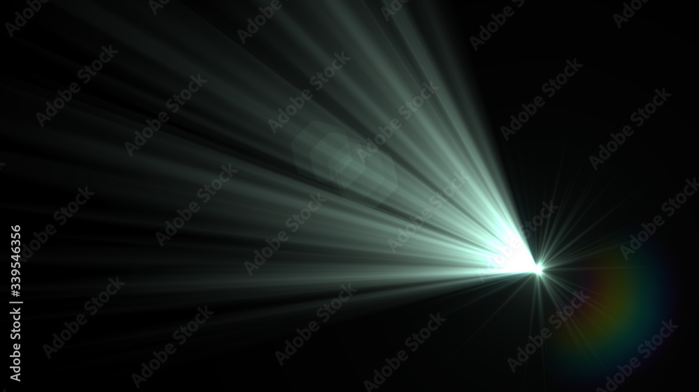 Obraz premium Modern lens flare red background streak rays (super high resolution) 