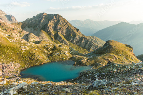 Lake in the mountains