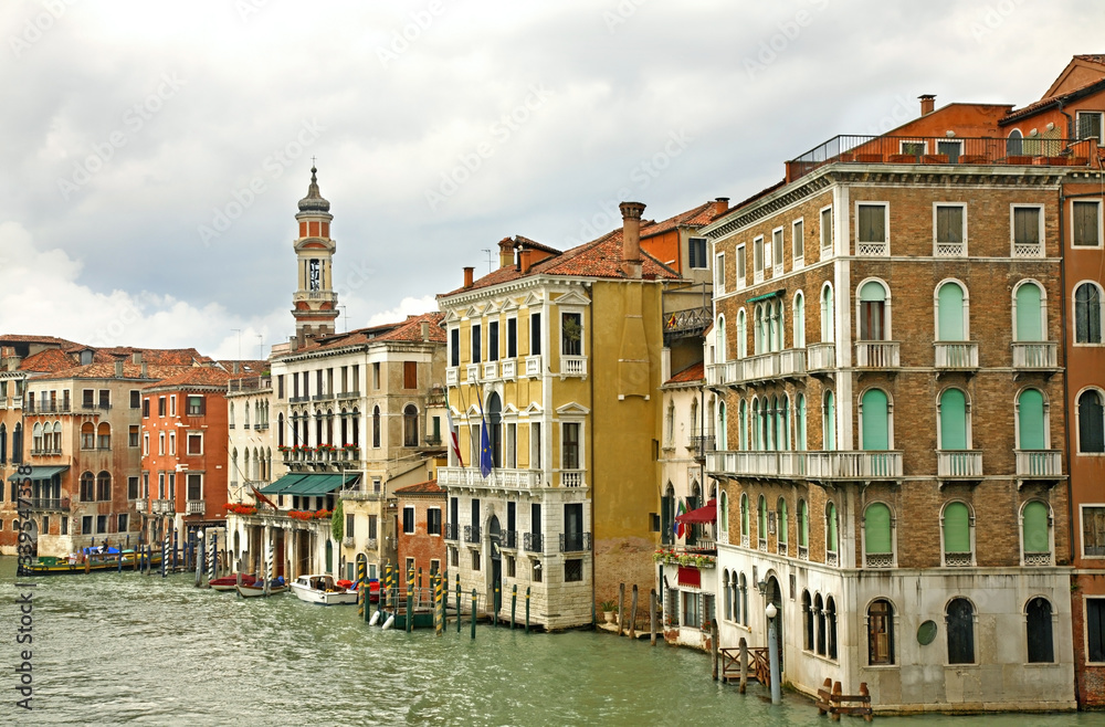 Grand canal in Venice. Region Veneto. Italy