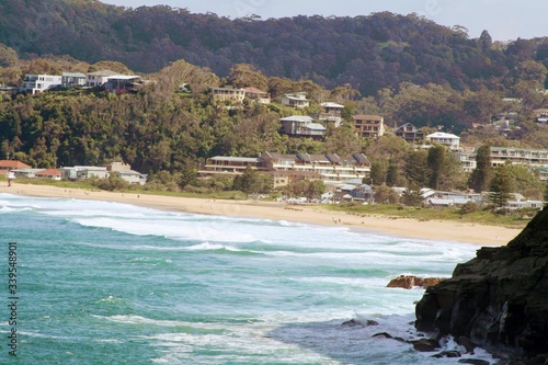 beachside town