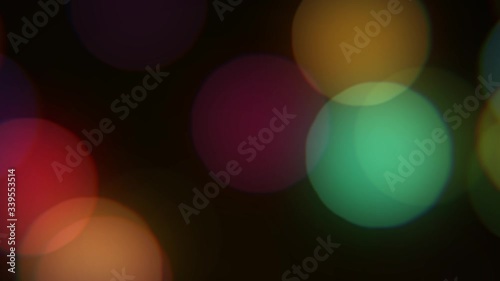 Bookeh Effect - Abstract Graphic Background