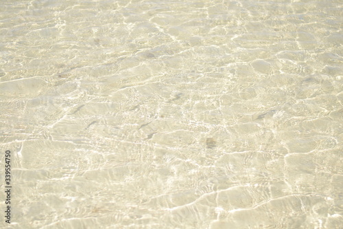 sea water sand yellow blue shallow shore transparent background sea bottom ocean bay solar