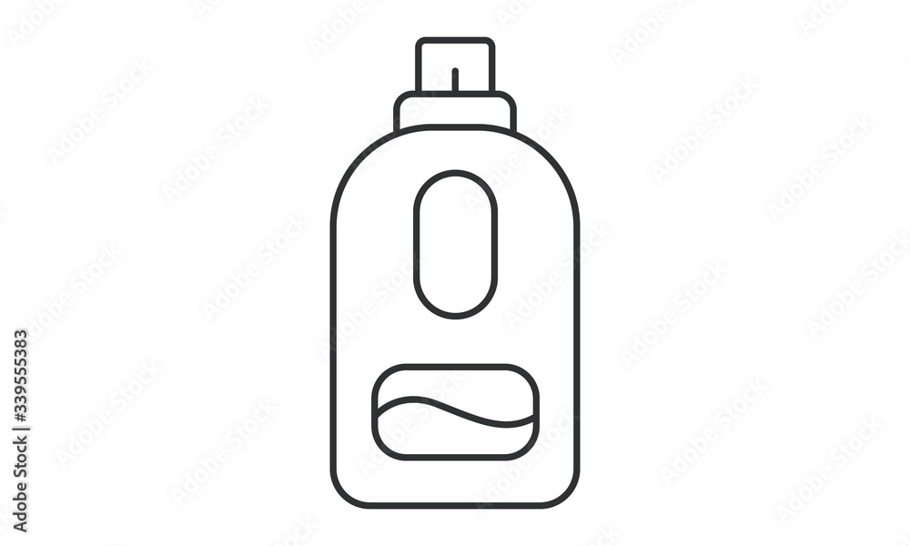 Softener, cleanser, detergent, laundry, liquid, soap, washing powder, wash, machine, clothing, dry, clean, chemical, remover, hygiene free vector icon Softener, cleanser, detergent, laundry, liquid, soap, washing powder, wash, machine, clothing, dry, clean, chemical, remover, hygiene free vector icon