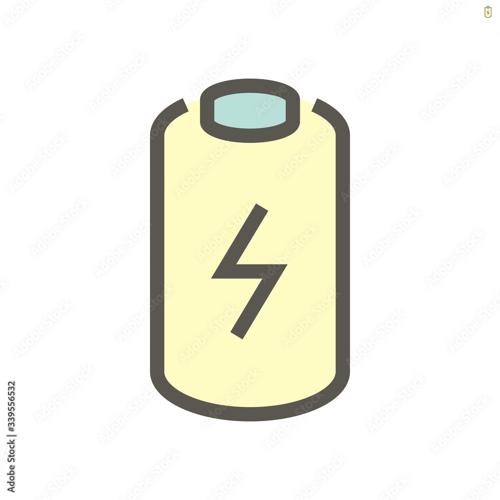 Electric car batterry vector icon design, 48x48 pixel perfect and editable stroke. Electric car batterry vector icon design, 48x48 pixel perfect and editable stroke.