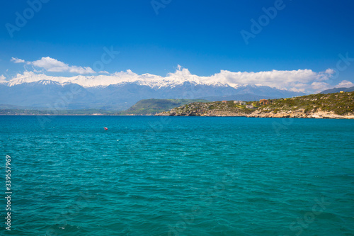 Coastline of Crete and the White Mountains, Greece © Patryk Kosmider