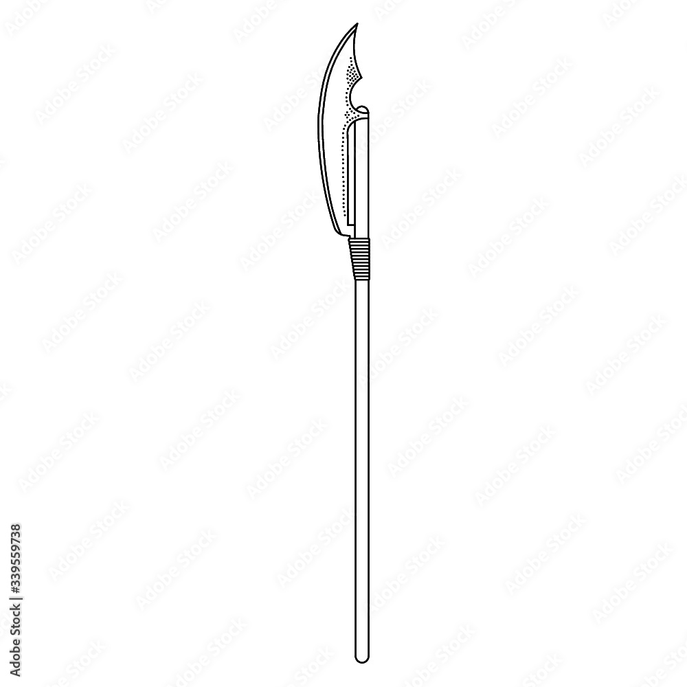 Polearm Bardiche Polearm Bardiche
