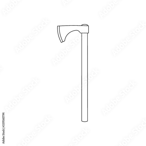 Viking bearded axe
