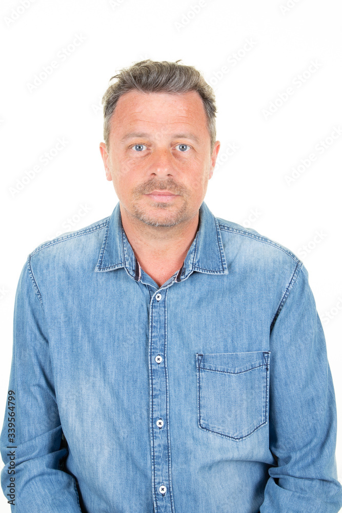 Portrait of cheerful handsome businessman in white background Portrait of cheerful handsome businessman in white background