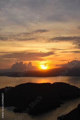 Sunrise over Padar Island  East Nusa Tenggara  Indonesia