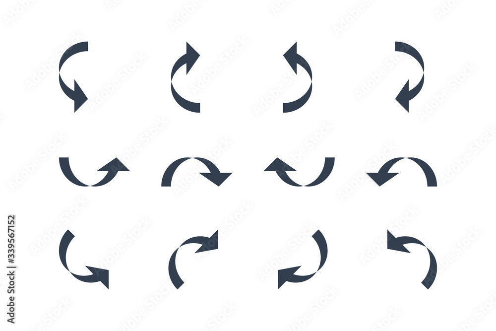 Hand Drawn Calligraphy Arrow Icons Set isolated on White Background. Flat Vector Icon Design Template Elements. Hand Drawn Calligraphy Arrow Icons Set isolated on White Background. Flat Vector Icon Design Template Elements.